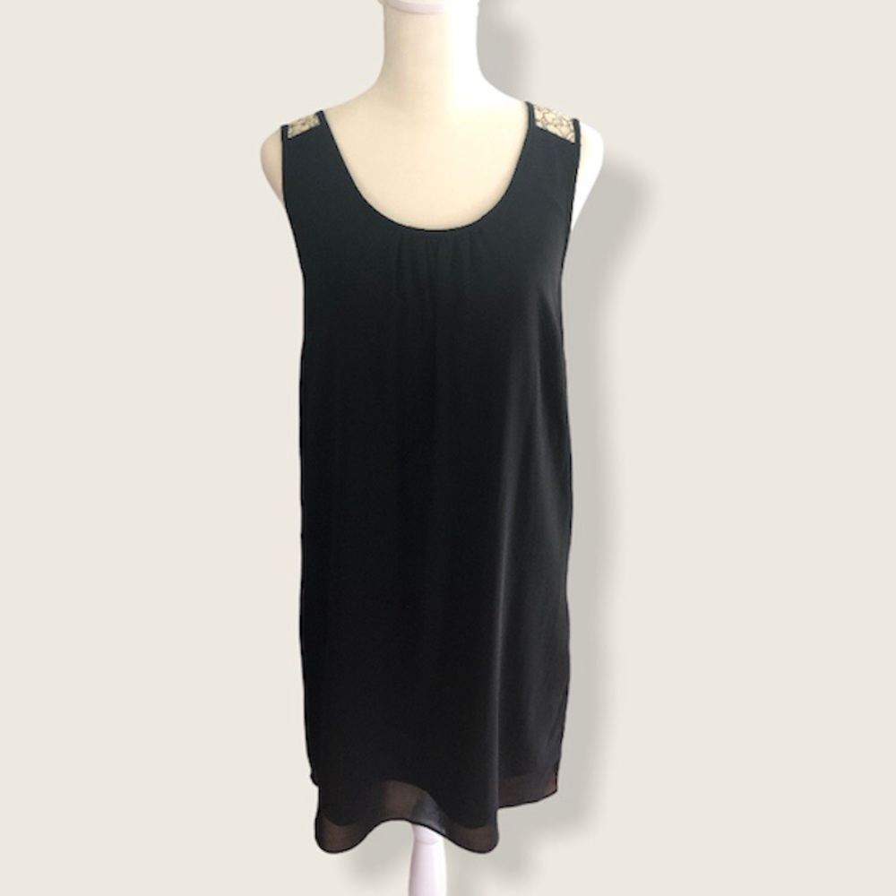 A. Byer Dress with lace bow accent